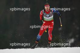 14.01.2011, Ruhpolding, Germany (GER): Michal Slesingr (CZE), Rossignol, Rottefella, Leki - IBU world cup biathlon, sprint men, Ruhpolding (GER). www.xpb.cc. © Manzoni/xpb.cc. Every downloaded picture is fee-liable.