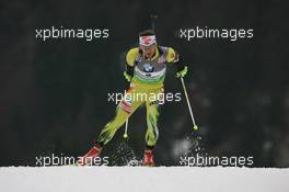 14.01.2011, Ruhpolding, Germany (GER): Pavol Hurajt (SVK), Fischer, Rottefella, Alpina, One Way - IBU world cup biathlon, sprint men, Ruhpolding (GER). www.xpb.cc. © Manzoni/xpb.cc. Every downloaded picture is fee-liable.