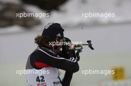 14.01.2011, Ruhpolding, Germany (GER): Christoph Stephan (GER), Fischer, Rottefella, Swix, adidas, Toko - IBU world cup biathlon, sprint men, Ruhpolding (GER). www.xpb.cc. © Manzoni/xpb.cc. Every downloaded picture is fee-liable.