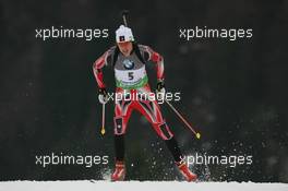 14.01.2011, Ruhpolding, Germany (GER): Brendan Green (CAN), Madshus, Rottefella, Leki - IBU world cup biathlon, sprint men, Ruhpolding (GER). www.xpb.cc. © Manzoni/xpb.cc. Every downloaded picture is fee-liable.