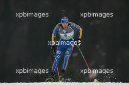 14.01.2011, Ruhpolding, Germany (GER): Bjoern Ferry (SWE), Fischer, Rottefella, Leki, adidas - IBU world cup biathlon, sprint men, Ruhpolding (GER). www.xpb.cc. © Manzoni/xpb.cc. Every downloaded picture is fee-liable.