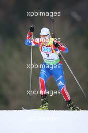 15.01.2011, Ruhpolding, Germany (GER): Ekaterina Yurlova (RUS), Fischer, Rottefella, Swix - IBU world cup biathlon, sprint women, Ruhpolding (GER). www.xpb.cc. © Manzoni/xpb.cc. Every downloaded picture is fee-liable.