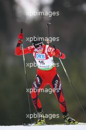 15.01.2011, Ruhpolding, Germany (GER): Tora Berger (NOR), Fischer, Rottefella, Odlo - IBU world cup biathlon, sprint women, Ruhpolding (GER). www.xpb.cc. © Manzoni/xpb.cc. Every downloaded picture is fee-liable.
