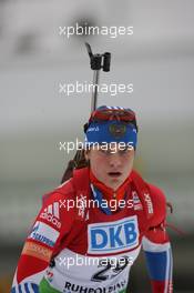 15.01.2011, Ruhpolding, Germany (GER): Svetlana Sleptsova (RUS), Fischer, Rottefella, Alpina, Swix, adidas - IBU world cup biathlon, sprint women, Ruhpolding (GER). www.xpb.cc. © Manzoni/xpb.cc. Every downloaded picture is fee-liable.