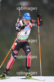 15.01.2011, Ruhpolding, Germany (GER): Magdalena Neuner (GER), Fischer, Rottefella, Exel, adidas - IBU world cup biathlon, sprint women, Ruhpolding (GER). www.xpb.cc. © Manzoni/xpb.cc. Every downloaded picture is fee-liable.
