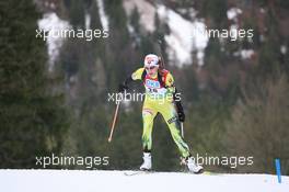 15.01.2011, Ruhpolding, Germany (GER): Anastasiya Kuzmina (SVK), Fischer, Salomon, Exel - IBU world cup biathlon, sprint women, Ruhpolding (GER). www.xpb.cc. © Manzoni/xpb.cc. Every downloaded picture is fee-liable.
