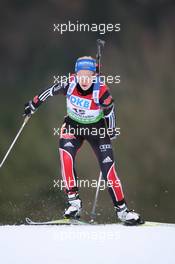 15.01.2011, Ruhpolding, Germany (GER): Miriam Goessner (GER), Fischer, Salomon, Swix, adidas - IBU world cup biathlon, sprint women, Ruhpolding (GER). www.xpb.cc. © Manzoni/xpb.cc. Every downloaded picture is fee-liable.