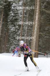 19.01.2011, Antholz, Italy (ITA): Juliane Doell (GER), Fischer, Salomon, adidas - IBU world cup biathlon, training, Antholz (ITA). www.xpb.cc. © Manzoni/xpb.cc. Every downloaded picture is fee-liable.