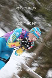 19.01.2011, Antholz, Italy (ITA): Ludmyla Pysarenko (UKR), Salomon - IBU world cup biathlon, training, Antholz (ITA). www.xpb.cc. © Manzoni/xpb.cc. Every downloaded picture is fee-liable.