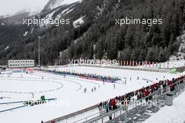 19.01.2011, Antholz, Italy (ITA): Biathlon Feature: the venue - IBU world cup biathlon, training, Antholz (ITA). www.xpb.cc. © Manzoni/xpb.cc. Every downloaded picture is fee-liable.