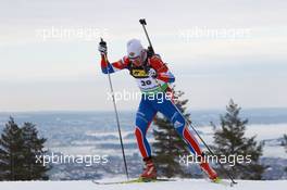 17.03.2011, Holmenkollen, Norway (NOR): Ivan Tcherezov (RUS), Fischer, Rottefella, Swix, adidas - IBU world cup biathlon, sprint men, Holmenkollen (NOR). www.xpb.cc. © Manzoni/xpb.cc. Every downloaded picture is fee-liable.