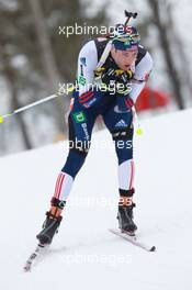 17.03.2011, Holmenkollen, Norway (NOR): Tim Burke (USA), Rossignol, Rottefella, Swix, adidas - IBU world cup biathlon, sprint men, Holmenkollen (NOR). www.xpb.cc. © Manzoni/xpb.cc. Every downloaded picture is fee-liable.