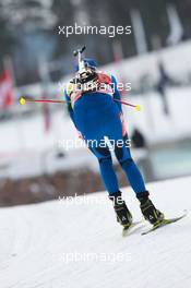 17.03.2011, Holmenkollen, Norway (NOR): Kaisa Maekaeraeinen (FIN), Fischer, Rottefella, Leki, Odlo - IBU world cup biathlon, sprint women, Holmenkollen (NOR). www.xpb.cc. © Manzoni/xpb.cc. Every downloaded picture is fee-liable.