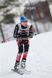 17.03.2011, Holmenkollen, Norway (NOR): Kathrin Hitzer (GER), Salomon, Swix, adidas - IBU world cup biathlon, sprint women, Holmenkollen (NOR). www.xpb.cc. © Manzoni/xpb.cc. Every downloaded picture is fee-liable.