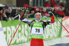 08.03.2011, Khanty-Mansiysk, Russia (RUS): Christoph Sumann (AUT), Atomic, Leki  - IBU world championships biathlon, individual men, Khanty-Mansiysk (RUS). www.xpb.cc. © Manzoni/xpb.cc. Every downloaded picture is fee-liable.