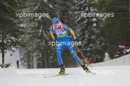 09.03.2011, Khanty-Mansiysk, Russia (RUS): Helena Ekholm (SWE), Fischer, Rottefella, Leki, adidas - IBU world championships biathlon, individual women, Khanty-Mansiysk (RUS). www.xpb.cc. © Manzoni/xpb.cc. Every downloaded picture is fee-liable.