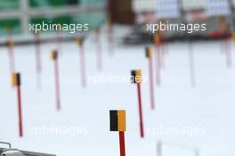09.03.2011, Khanty-Mansiysk, Russia (RUS): Biathlon Feature: Range signs - IBU world championships biathlon, individual women, Khanty-Mansiysk (RUS). www.xpb.cc. © Manzoni/xpb.cc. Every downloaded picture is fee-liable.