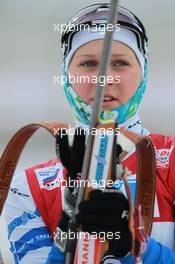 09.03.2011, Khanty-Mansiysk, Russia (RUS): Kritstel Viigipuu (EST), Fischer - IBU world championships biathlon, individual women, Khanty-Mansiysk (RUS). www.xpb.cc. © Manzoni/xpb.cc. Every downloaded picture is fee-liable.