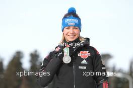 03.03.2011, Khanty-Mansiysk, Russia (RUS): Magdalena Neuner (GER), Fischer, Rottefella, Exel, adidas - IBU world championships biathlon, medals, Khanty-Mansiysk (RUS). www.xpb.cc. © Manzoni/xpb.cc. Every downloaded picture is fee-liable.