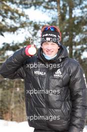 03.03.2011, Khanty-Mansiysk, Russia (RUS): Tarjei Boe (NOR), Fischer, Rottefella, Swix, ODLO - IBU world championships biathlon, medals, Khanty-Mansiysk (RUS). www.xpb.cc. © Manzoni/xpb.cc. Every downloaded picture is fee-liable.