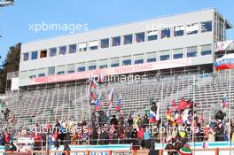 05.03.2011, Khanty-Mansiysk, Russia (RUS): Biathlon Feature: Empty grand stand during the championship - IBU world championships biathlon, medals, Khanty-Mansiysk (RUS). www.xpb.cc. © Manzoni/xpb.cc. Every downloaded picture is fee-liable.