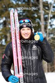 03.03.2011, Khanty-Mansiysk, Russia (RUS): Ann Kristin Aafedt Flatland (NOR), Madshus, Rottefella, Alpina, Swix, ODLO - IBU world championships biathlon, medals, Khanty-Mansiysk (RUS). www.xpb.cc. © Manzoni/xpb.cc. Every downloaded picture is fee-liable.