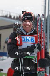 06.03.2011, Khanty-Mansiysk, Russia (RUS): Emil Hegle Svendsen (NOR), Madshus, Rottefella, Swix, Odlo - IBU world championships biathlon, medals, Khanty-Mansiysk (RUS). www.xpb.cc. © Manzoni/xpb.cc. Every downloaded picture is fee-liable.