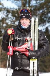 03.03.2011, Khanty-Mansiysk, Russia (RUS): Tarjei Boe (NOR), Fischer, Rottefella, Swix, ODLO - IBU world championships biathlon, medals, Khanty-Mansiysk (RUS). www.xpb.cc. © Manzoni/xpb.cc. Every downloaded picture is fee-liable.