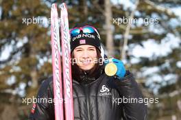 03.03.2011, Khanty-Mansiysk, Russia (RUS): Ann Kristin Aafedt Flatland (NOR), Madshus, Rottefella, Alpina, Swix, ODLO - IBU world championships biathlon, medals, Khanty-Mansiysk (RUS). www.xpb.cc. © Manzoni/xpb.cc. Every downloaded picture is fee-liable.