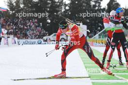 06.03.2011, Khanty-Mansiysk, Russia (RUS): Tarjei Boe (NOR), Fischer, Rottefella, Swix, ODLO - IBU world championships biathlon, pursuit men, Khanty-Mansiysk (RUS). www.xpb.cc. © Manzoni/xpb.cc. Every downloaded picture is fee-liable.