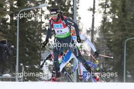 06.03.2011, Khanty-Mansiysk, Russia (RUS): Benjamin Weger (SUI), Atomic, Leki, ODLO - IBU world championships biathlon, pursuit men, Khanty-Mansiysk (RUS). www.xpb.cc. © Manzoni/xpb.cc. Every downloaded picture is fee-liable.