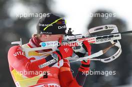 06.03.2011, Khanty-Mansiysk, Russia (RUS): Tarjei Boe (NOR), Fischer, Rottefella, Swix, ODLO - IBU world championships biathlon, pursuit men, Khanty-Mansiysk (RUS). www.xpb.cc. © Manzoni/xpb.cc. Every downloaded picture is fee-liable.