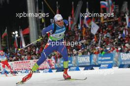 11.03.2011, Khanty-Mansiysk, Russia (RUS): Janez Maric (SLO), Fischer, Rottefella, Alpina, One Way  - IBU world championships biathlon, relay men, Khanty-Mansiysk (RUS). www.xpb.cc. © Manzoni/xpb.cc. Every downloaded picture is fee-liable.
