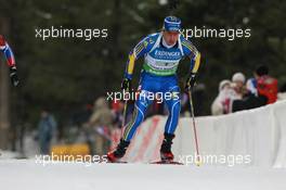 11.03.2011, Khanty-Mansiysk, Russia (RUS): Magnus Jonsson (SWE), Atomic, Leki, adidas - IBU world championships biathlon, relay men, Khanty-Mansiysk (RUS). www.xpb.cc. © Manzoni/xpb.cc. Every downloaded picture is fee-liable.