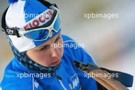 03.03.2011, Khanty-Mansiysk, Russia (RUS): Michaela Ponza (ITA), Fischer, Rottefella, Rossignol, Swix - IBU world championships biathlon, relay mixed, Khanty-Mansiysk (RUS). www.xpb.cc. © Manzoni/xpb.cc. Every downloaded picture is fee-liable.