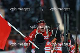 03.03.2011, Khanty-Mansiysk, Russia (RUS): Tarjei Boe (NOR), Fischer, Rottefella, Swix, ODLO - IBU world championships biathlon, relay mixed, Khanty-Mansiysk (RUS). www.xpb.cc. © Manzoni/xpb.cc. Every downloaded picture is fee-liable.