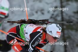 03.03.2011, Khanty-Mansiysk, Russia (RUS): Andrea Henkel (GER), Fischer, Rottefella, Exel, adidas, Toko - IBU world championships biathlon, relay mixed, Khanty-Mansiysk (RUS). www.xpb.cc. © Manzoni/xpb.cc. Every downloaded picture is fee-liable.