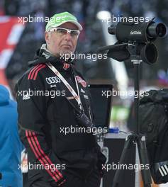 03.03.2011, Khanty-Mansiysk, Russia (RUS): Uwe Muessiggang (GER), headcoach women Germany - IBU world championships biathlon, relay mixed, Khanty-Mansiysk (RUS). www.xpb.cc. Â© Miko/xpb.cc. Every downloaded picture is fee-liable.