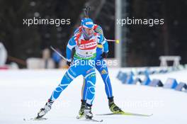 03.03.2011, Khanty-Mansiysk, Russia (RUS): Alexis Boeuf (FRA), Salomon, Swix, OneWay - IBU world championships biathlon, relay mixed, Khanty-Mansiysk (RUS). www.xpb.cc. © Manzoni/xpb.cc. Every downloaded picture is fee-liable.