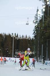 03.03.2011, Khanty-Mansiysk, Russia (RUS): Anastasiya Kuzmina (SVK), Fischer, Salomon, Exel - IBU world championships biathlon, relay mixed, Khanty-Mansiysk (RUS). www.xpb.cc. © Manzoni/xpb.cc. Every downloaded picture is fee-liable.