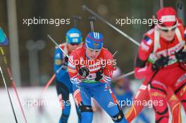 03.03.2011, Khanty-Mansiysk, Russia (RUS): Svetlana Sleptsova (RUS), Fischer, Rottefella, Alpina, Swix, adidas - IBU world championships biathlon, relay mixed, Khanty-Mansiysk (RUS). www.xpb.cc. © Manzoni/xpb.cc. Every downloaded picture is fee-liable.