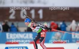 03.03.2011, Khanty-Mansiysk, Russia (RUS): Magdalena Neuner (GER), Fischer, Rottefella, Exel, adidas - IBU world championships biathlon, relay mixed, Khanty-Mansiysk (RUS). www.xpb.cc. © Manzoni/xpb.cc. Every downloaded picture is fee-liable.