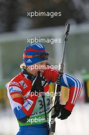 03.03.2011, Khanty-Mansiysk, Russia (RUS): Olga Zaitseva (RUS), Madshus, Rottefella, Alpina, Swix, adidas - IBU world championships biathlon, relay mixed, Khanty-Mansiysk (RUS). www.xpb.cc. © Manzoni/xpb.cc. Every downloaded picture is fee-liable.