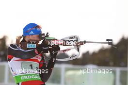 03.03.2011, Khanty-Mansiysk, Russia (RUS): Magdalena Neuner (GER), Fischer, Rottefella, Exel, adidas - IBU world championships biathlon, relay mixed, Khanty-Mansiysk (RUS). www.xpb.cc. © Manzoni/xpb.cc. Every downloaded picture is fee-liable.