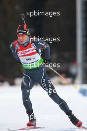 03.03.2011, Khanty-Mansiysk, Russia (RUS): Thomas Frei (SUI), Atomic, Leki, ODLO - IBU world championships biathlon, relay mixed, Khanty-Mansiysk (RUS). www.xpb.cc. © Manzoni/xpb.cc. Every downloaded picture is fee-liable.