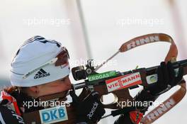 03.03.2011, Khanty-Mansiysk, Russia (RUS): Andrea Henkel (GER), Fischer, Rottefella, Exel, adidas, Toko - IBU world championships biathlon, relay mixed, Khanty-Mansiysk (RUS). www.xpb.cc. © Manzoni/xpb.cc. Every downloaded picture is fee-liable.