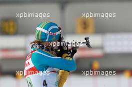 13.03.2011, Khanty-Mansiysk, Russia (RUS): Vita Semerenko (UKR), Fischer, Salomon, Swix - IBU world championships biathlon, relay women, Khanty-Mansiysk (RUS). www.xpb.cc. © Manzoni/xpb.cc. Every downloaded picture is fee-liable.