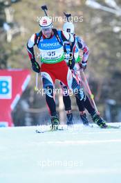 05.03.2011, Khanty-Mansiysk, Russia (RUS): Daniel Mesotitsch (AUT), Fischer, Rottefella, Leki - IBU world championships biathlon, sprint men, Khanty-Mansiysk (RUS). www.xpb.cc. © Manzoni/xpb.cc. Every downloaded picture is fee-liable.