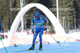 05.03.2011, Khanty-Mansiysk, Russia (RUS): Fredrik Lindstroem (SWE), Fischer, Rottefella, Swix, adidas - IBU world championships biathlon, sprint men, Khanty-Mansiysk (RUS). www.xpb.cc. © Manzoni/xpb.cc. Every downloaded picture is fee-liable.