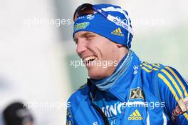 05.03.2011, Khanty-Mansiysk, Russia (RUS): Bjoern Ferry (SWE), Fischer, Rottefella, Leki, adidas - IBU world championships biathlon, sprint men, Khanty-Mansiysk (RUS). www.xpb.cc. © Manzoni/xpb.cc. Every downloaded picture is fee-liable.